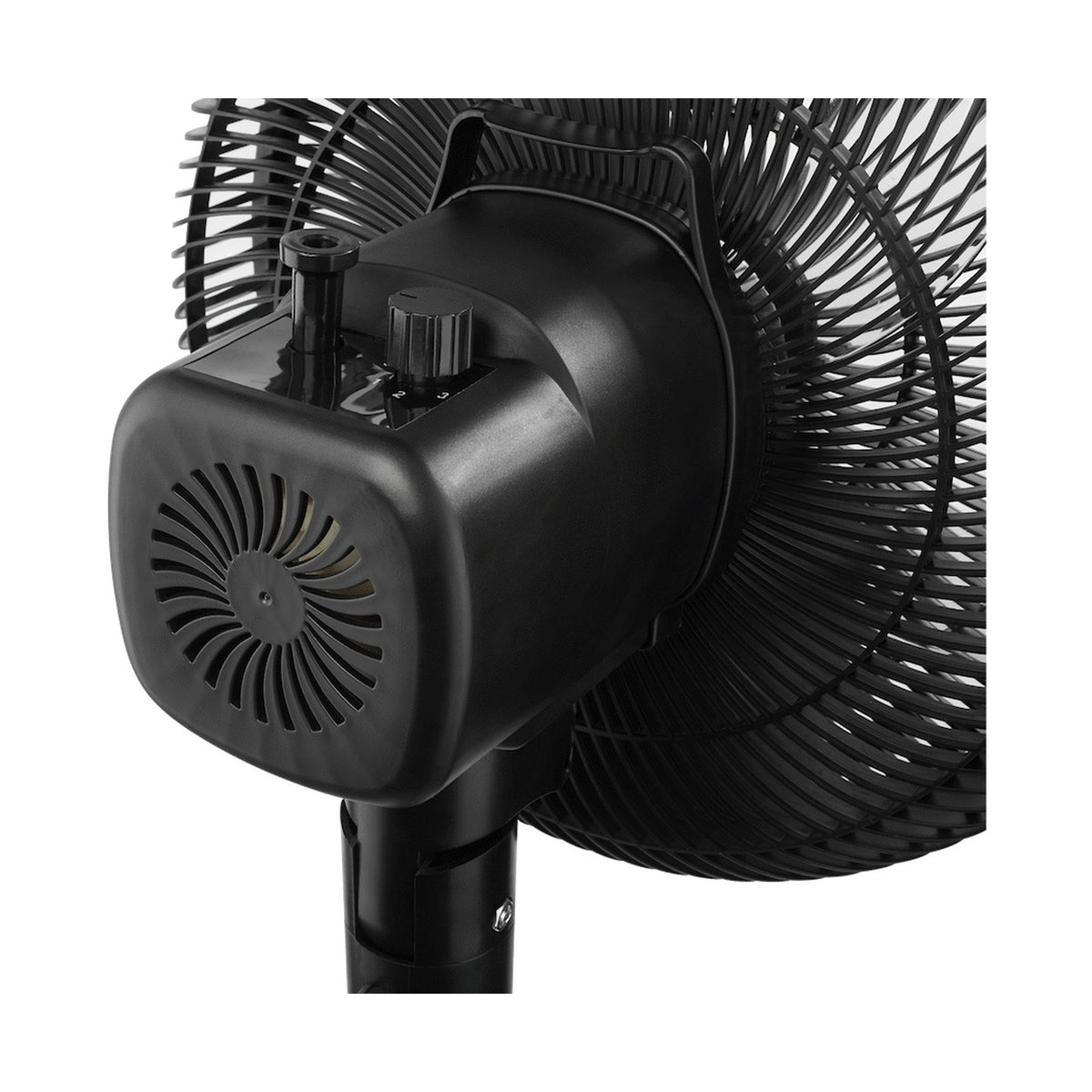 Elektra 30cm Stand Fan - Black
