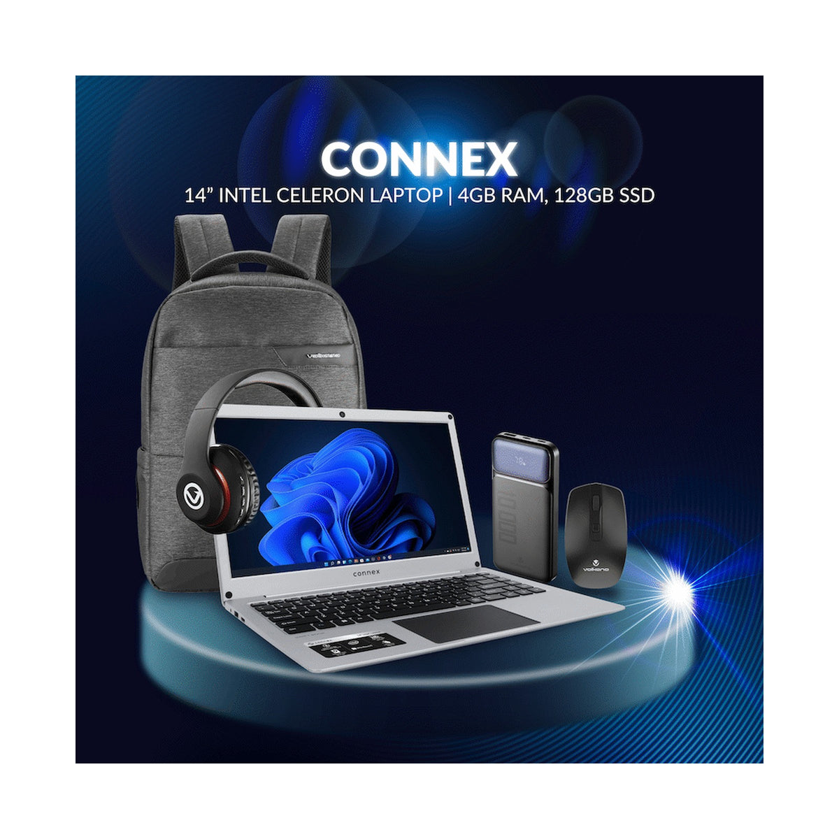 Connex 14 Celeron 4gb/128gb SSD Starter Bundle