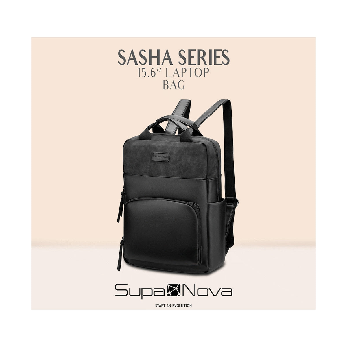 SupaNova Sasha 15.6" Laptop Bag - Black
