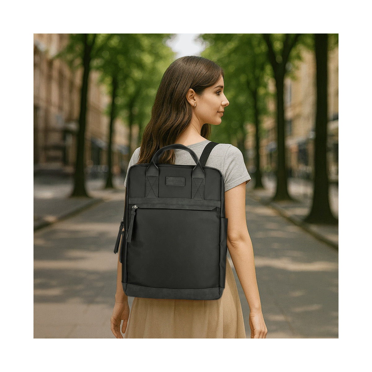 SupaNova Lara 15.6" Laptop Backpack - Black