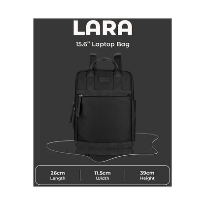 SupaNova Lara 15.6" Laptop Backpack - Black