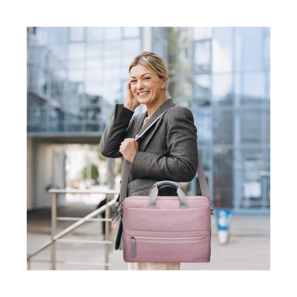 SupaNova Macy 15.6" Laptop Shoulder Bag Pink