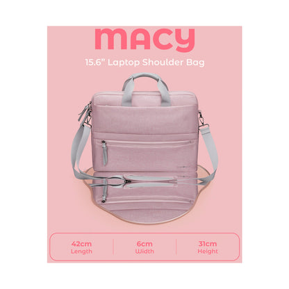 SupaNova Macy 15.6" Laptop Shoulder Bag Pink