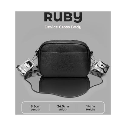 SupaNova Ruby Device Crossbody - Black