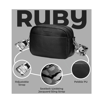 SupaNova Ruby Device Crossbody - Black