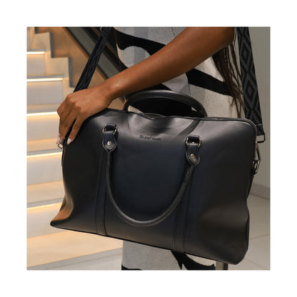 Supanova Azura Ladies 15.6" Laptop Tote Bag Black