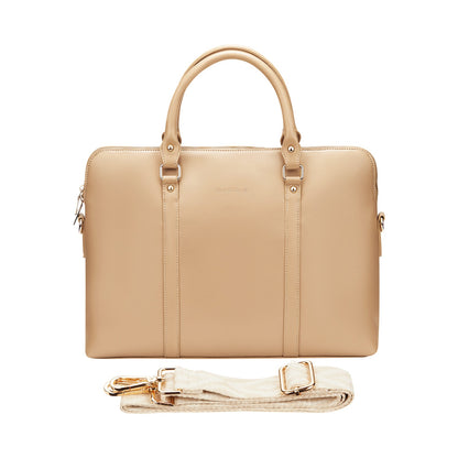 Supanova Azura Ladies 15.6" Laptop Tote Bag Taupe