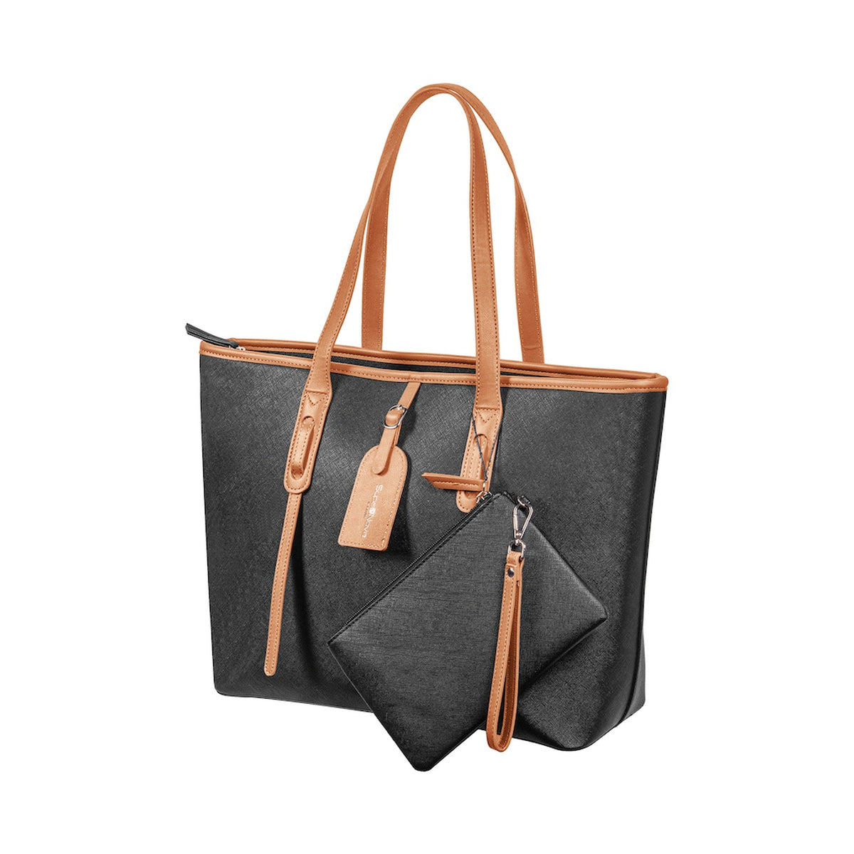 Supanova Elara Ladies 15.6" Laptop Tote Bag Black