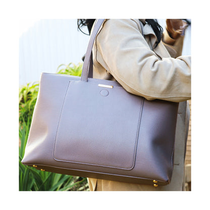 Supanova Velora Ladies 15.6" Laptop Tote Bag Blush Purple