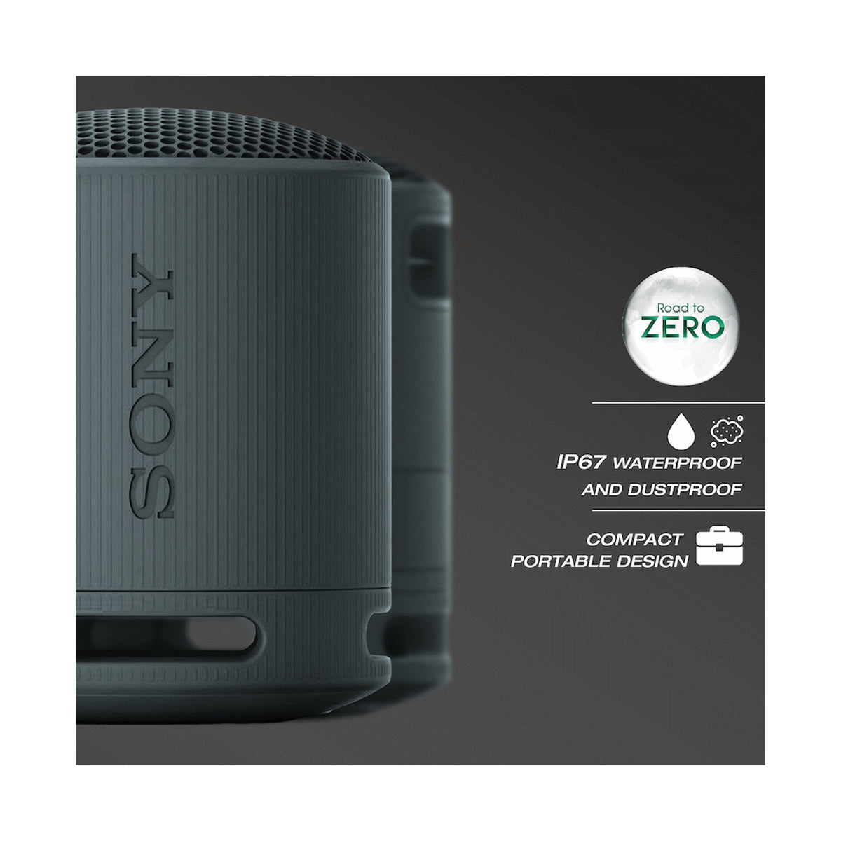 Sony XB100 Portable Bluetooth Speak - Black