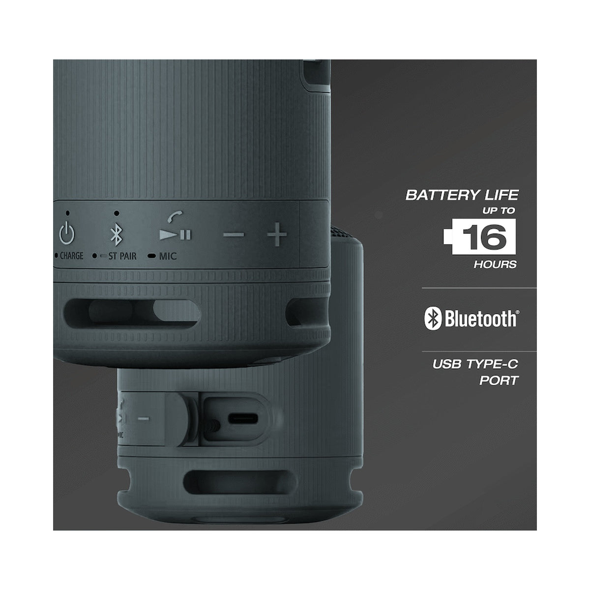 Sony XB100 Portable Bluetooth Speak - Black
