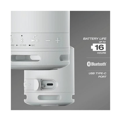 Sony XB100 Portable Bluetooth Speak - Light Grey