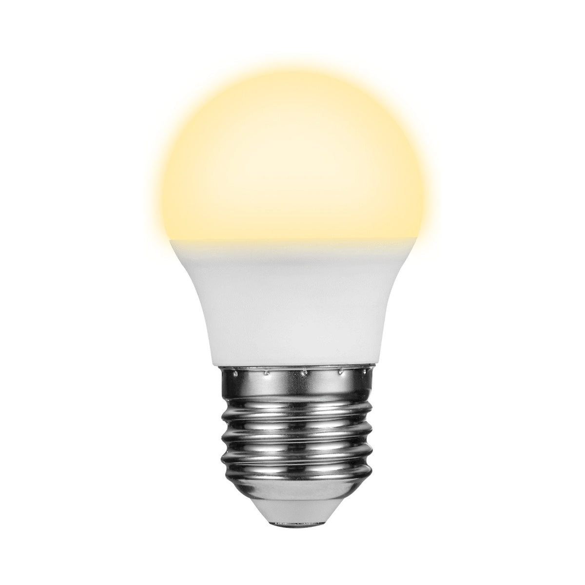 Switched 5w Golfball LED Light Bulb E27 - Warm White