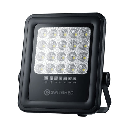 Switched Urban Pro Series - 50w Solar Floodlight with Remote