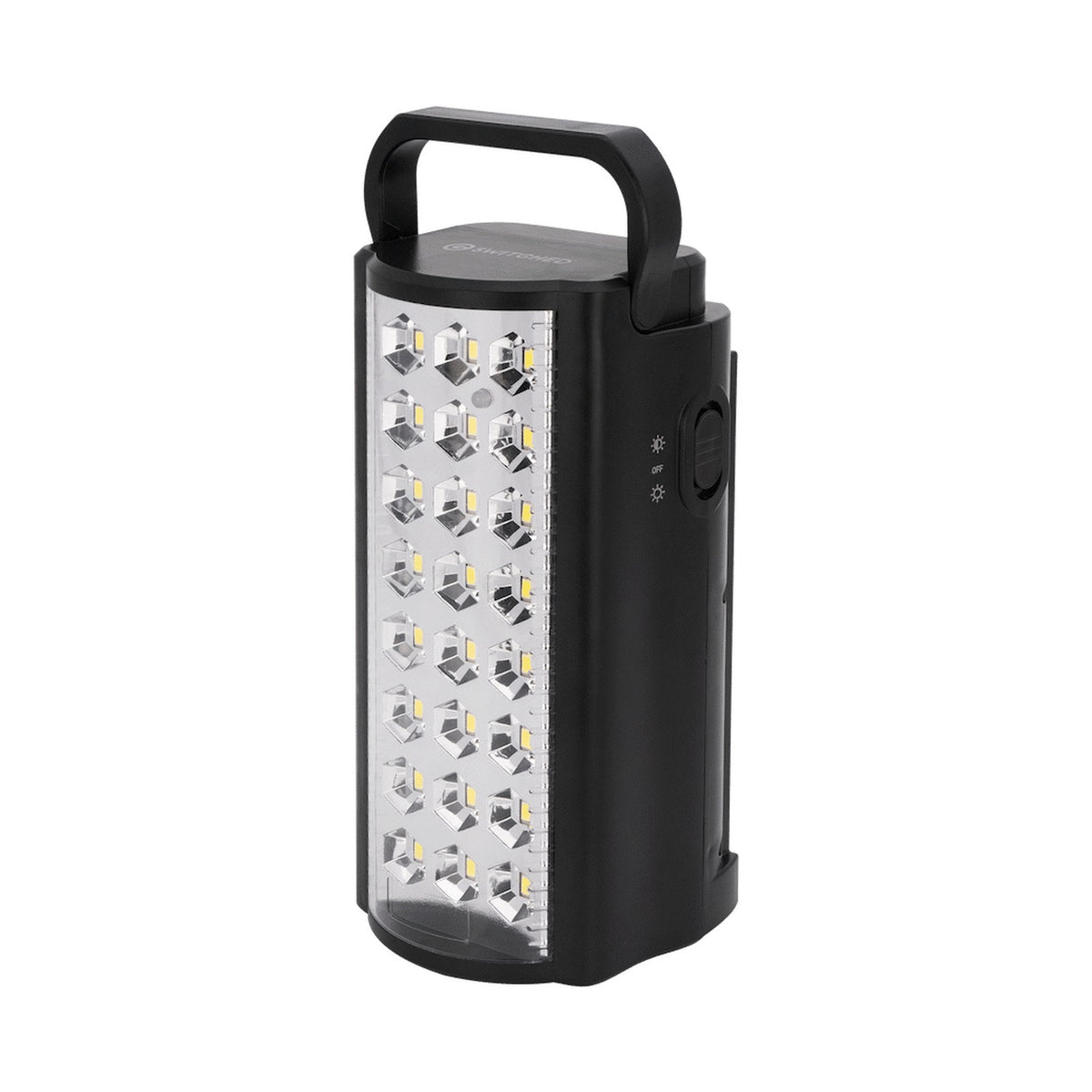 Switched Rechargeable Lantern 800 Lumen - Black