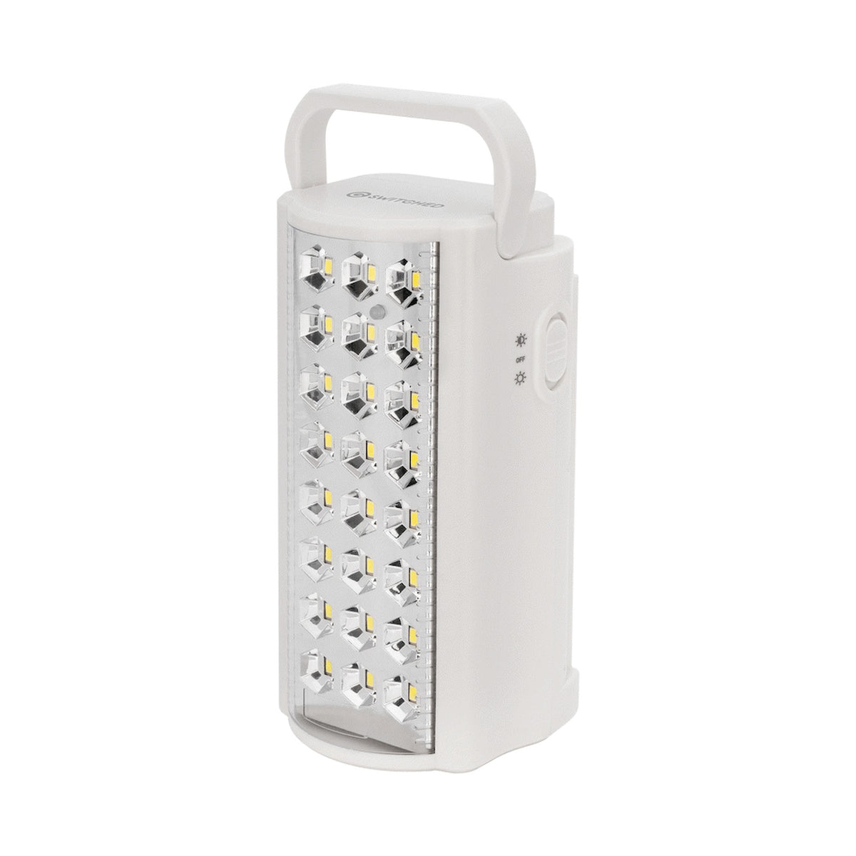 Switched Rechargeable Lantern 800 Lumen - White