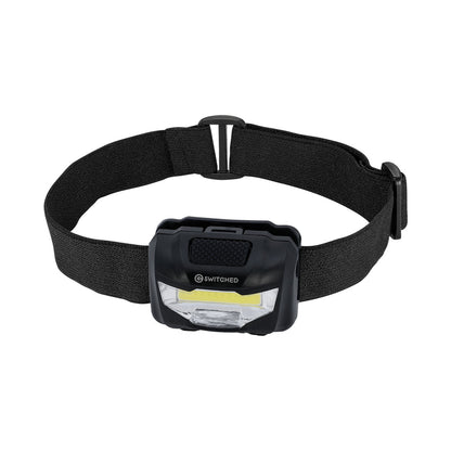 SWITCHED 80 Lumen LED Headlamp - Black