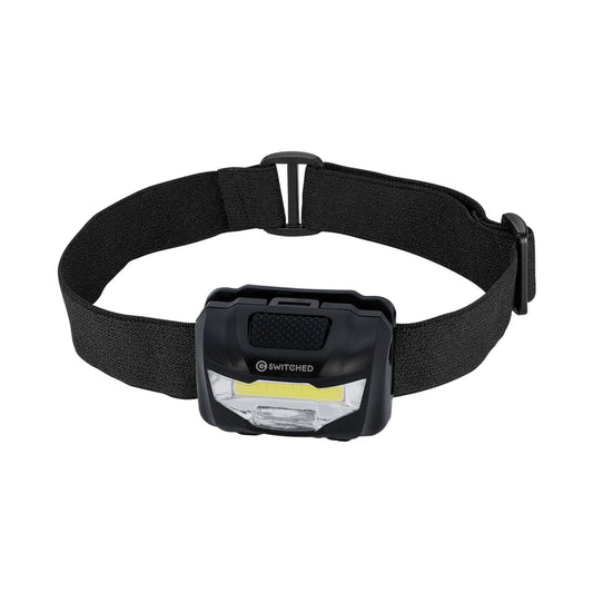 SWITCHED 80 Lumen LED Headlamp - Black