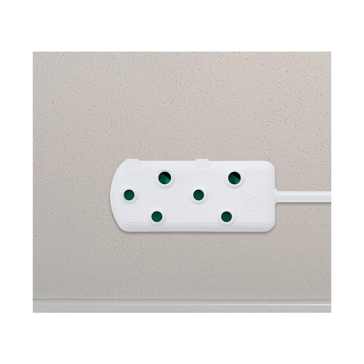 Switched Light Duty Side by Side (SBS) Extension Leads 5m - WT