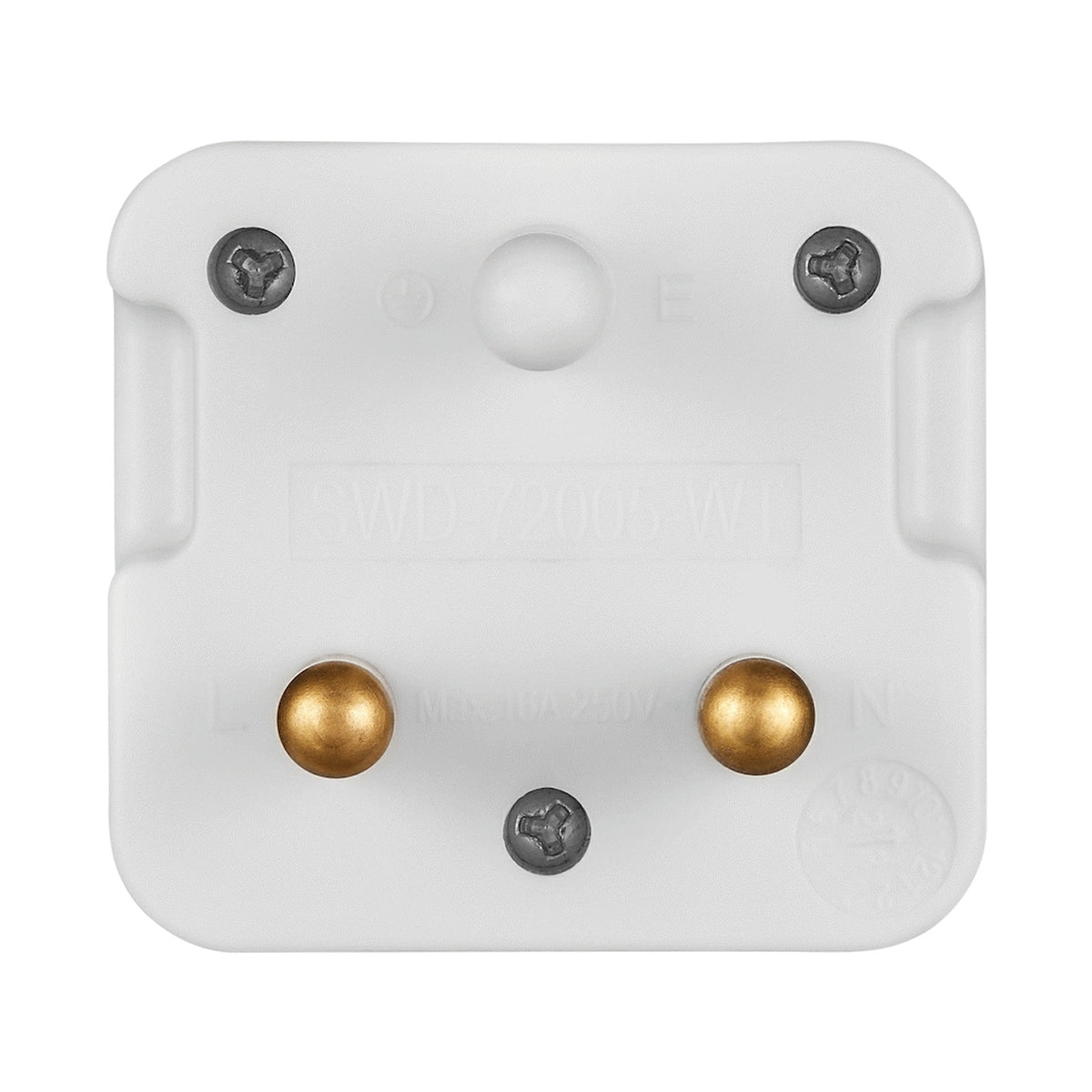 Switched 1-Way Schuko Adaptor