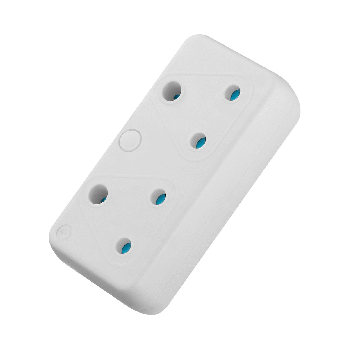 SWITCHED  2 Way Adaptor - White
