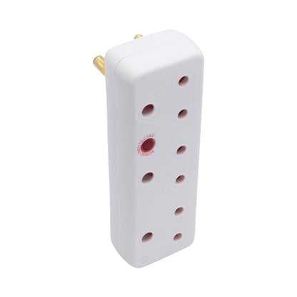 SWITCHED 3 Way Medium Surge 16A Adaptor