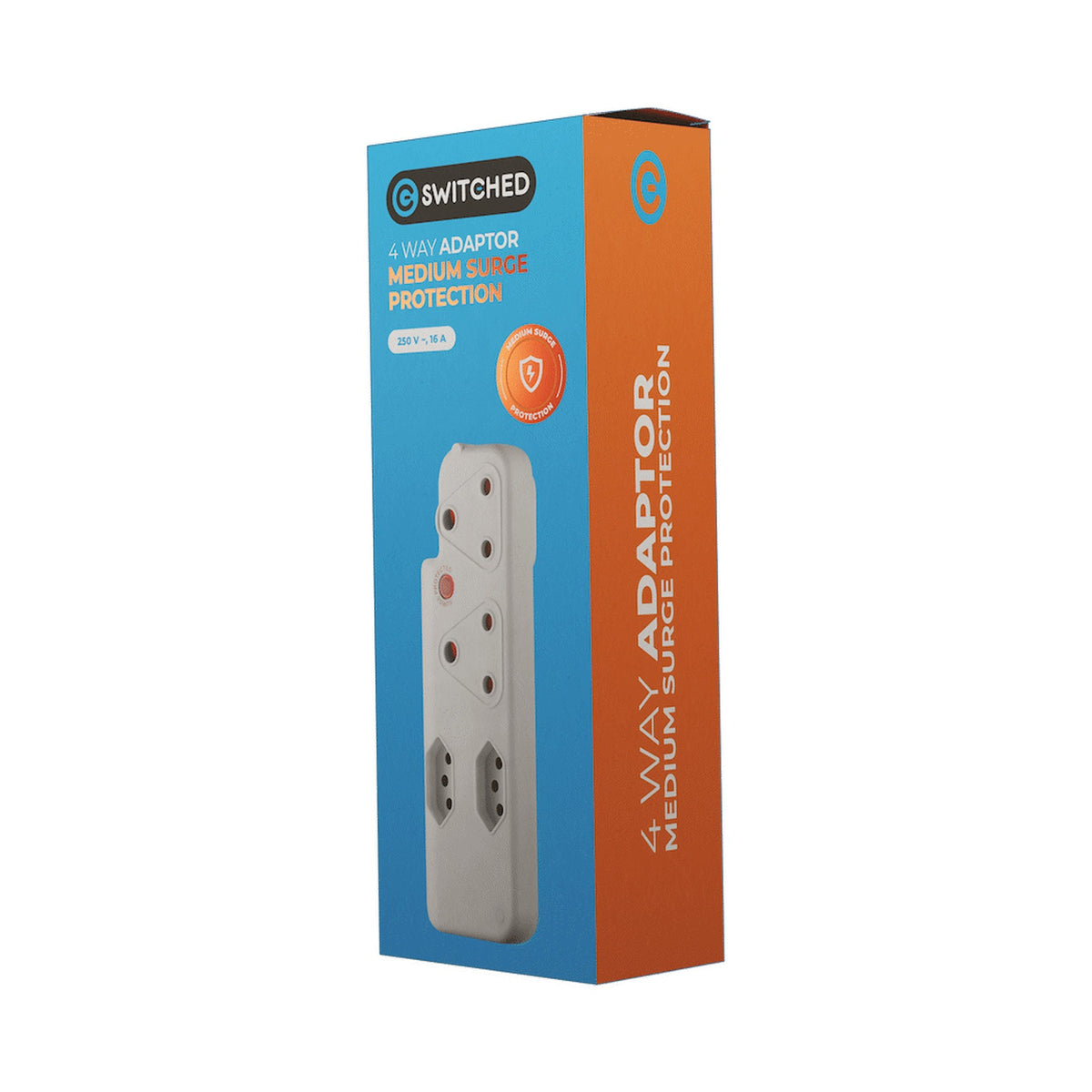 Switched 4-Way Medium Surge Adaptor