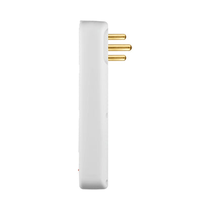 Switched 4-Way Medium Surge Adaptor with Type-C + USB