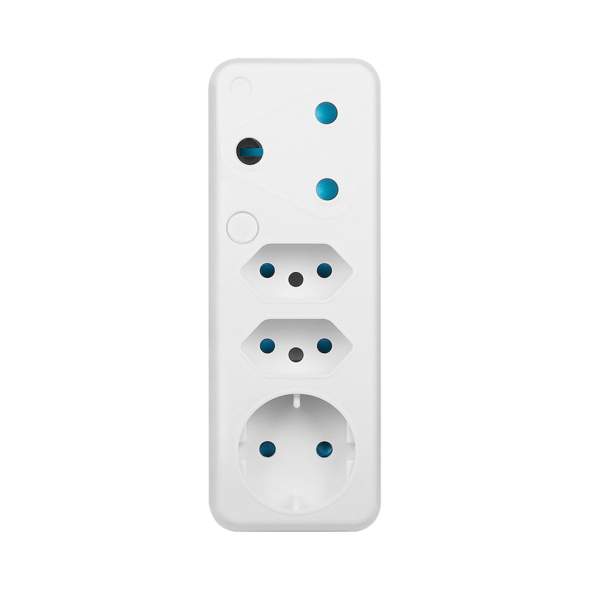 SWITCHED  4 Way Schuko Adaptor