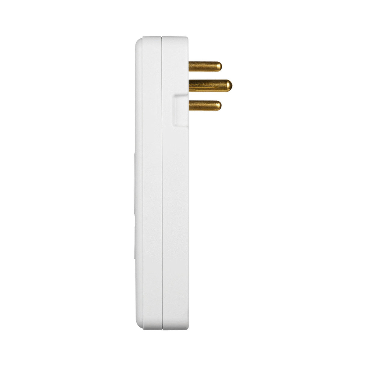 Switched 3-Way Medium Surge Adaptor - Schuko with Type-C + USB