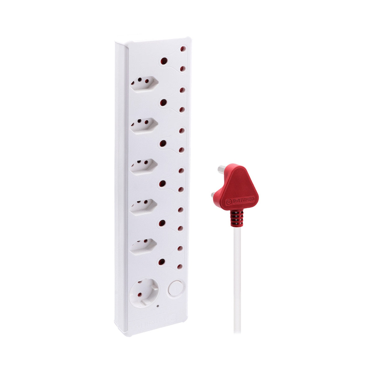 Switched Medium Surge 12-Way Multiplug 0.5m