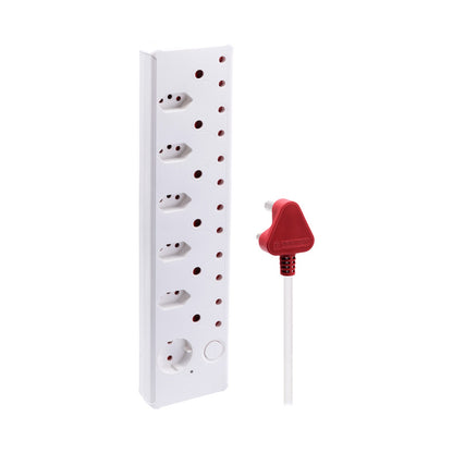 Switched Medium Surge 12-Way Multiplug 0.5m
