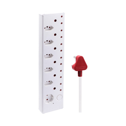 Switched Medium Surge 12-Way Multiplug 0.5m