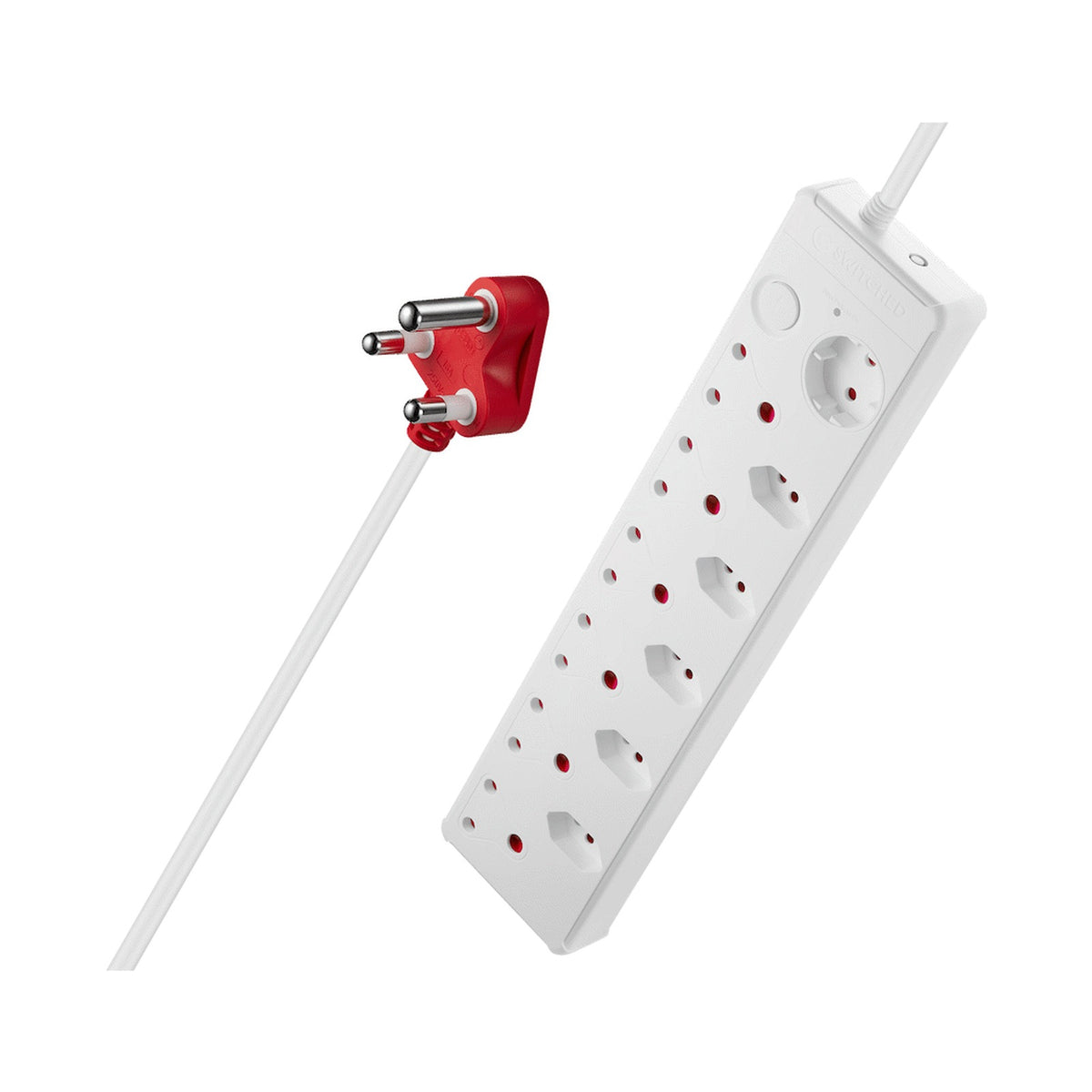 Switched Medium Surge 12-Way Multiplug 0.5m