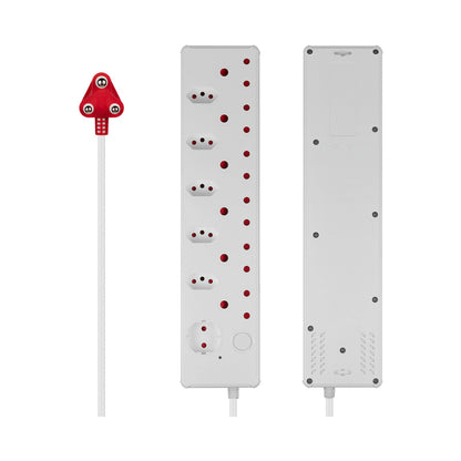 Switched Medium Surge 12-Way Multiplug 0.5m