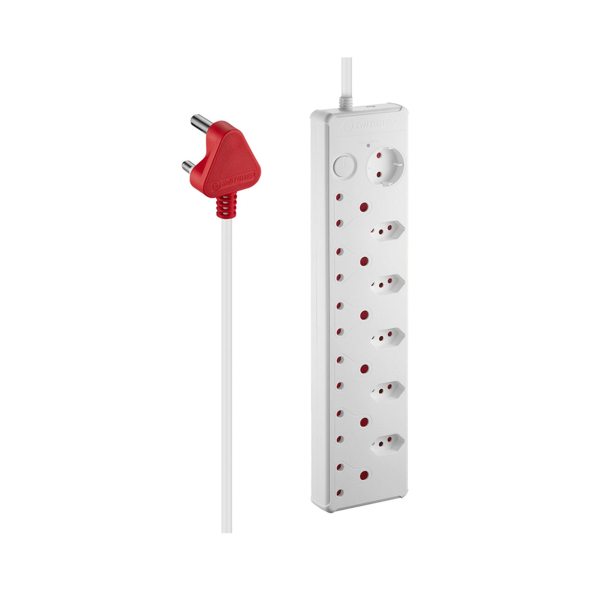 Switched Medium Surge 12-Way Multiplug 0.5m