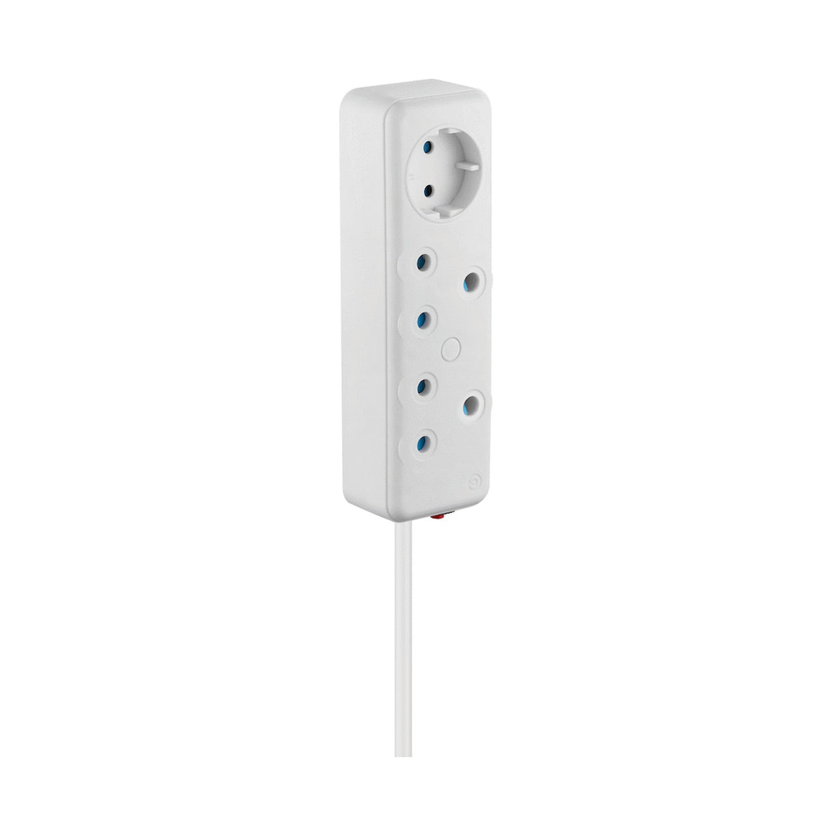 SWITCHED 3 Way Multiplug - White