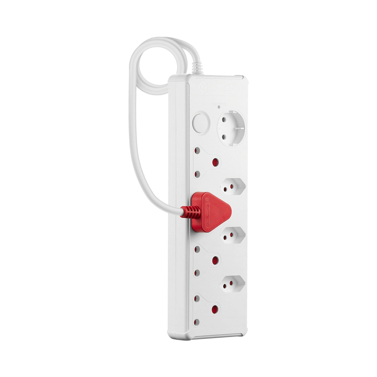 Switched Medium Surge 8-Way Multiplug 0.5m