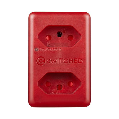 Switched High Surge 2-Way Network Router Safe Adaptor
