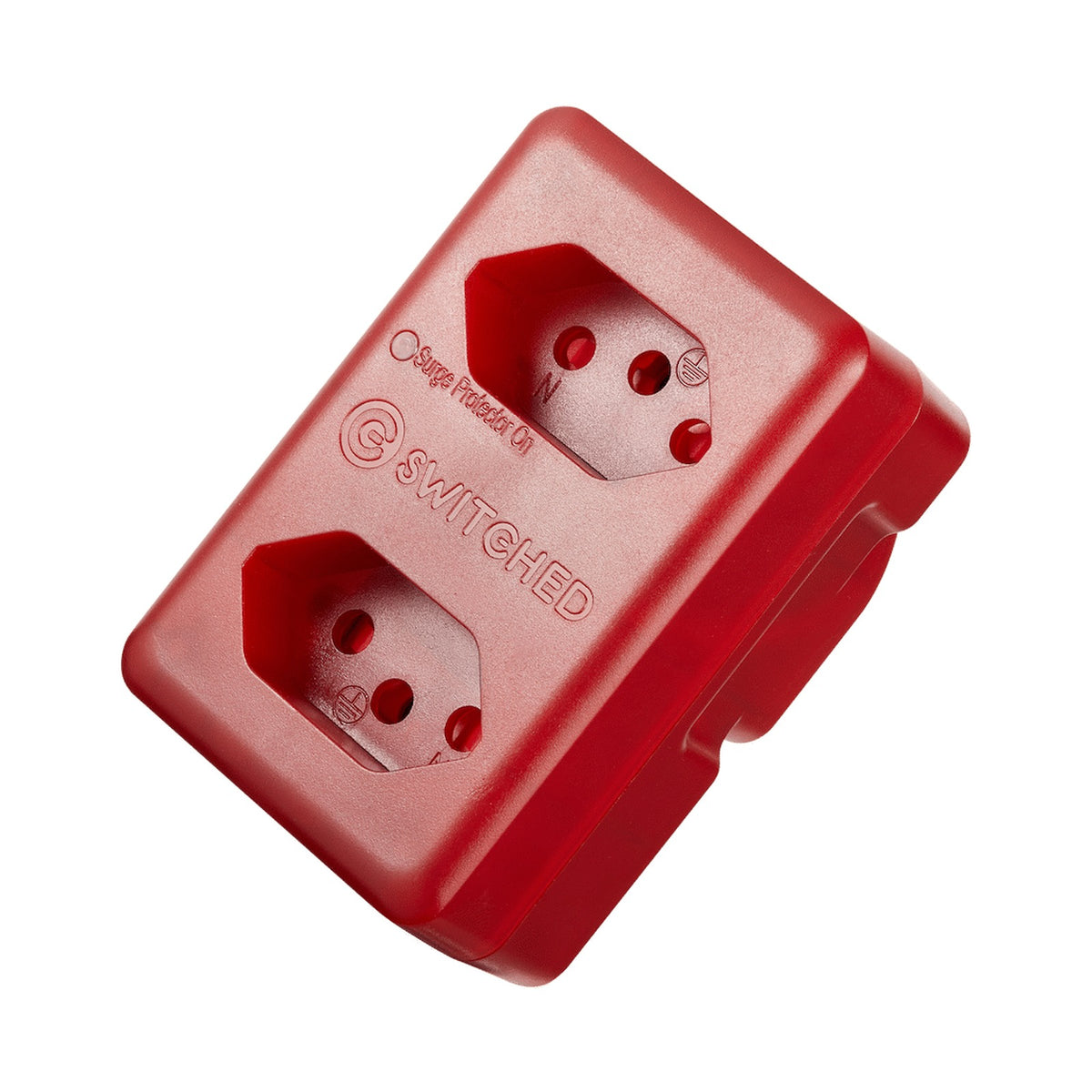 Switched High Surge 2-Way Network Router Safe Adaptor