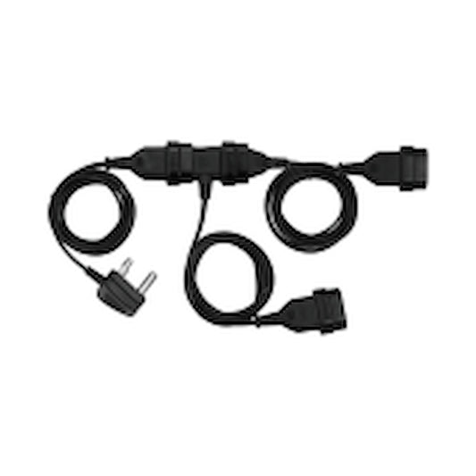 Switched Easy Cable Extender Daisy Chain Kit 6m Total