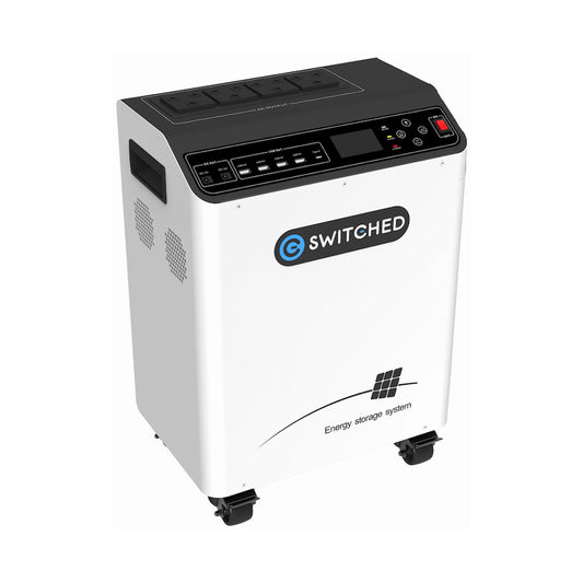Switched 2000w LiFePo4 ESS Solar Power System