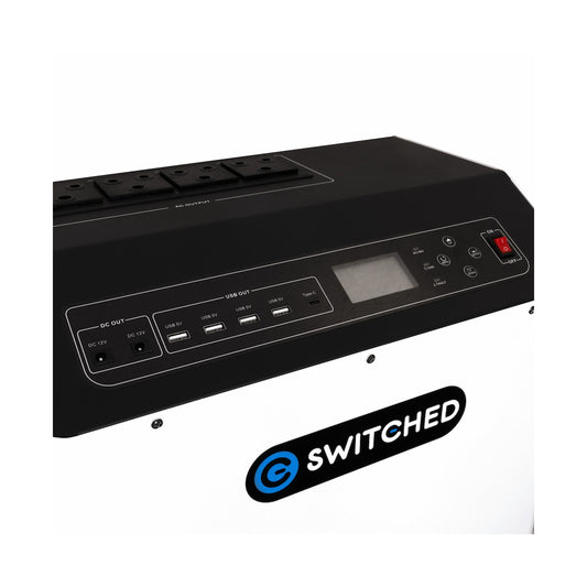 Switched 3000w LiFePo4 ESS Solar Power System