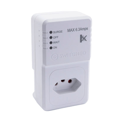 Switched 1-Way TV Surge Adaptor with SANS 164-2