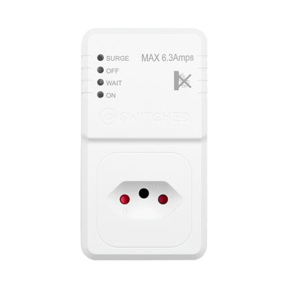 Switched 1-Way TV Surge Adaptor with SANS 164-2