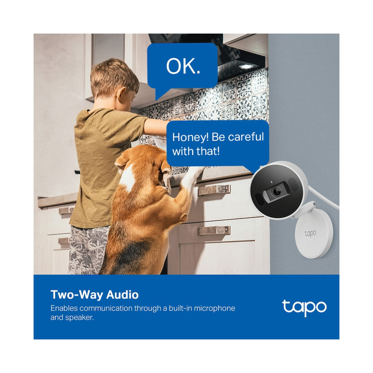 TP-Link Tapo C125 4MP 2K QHD Ai Home Security WiFi Camera
