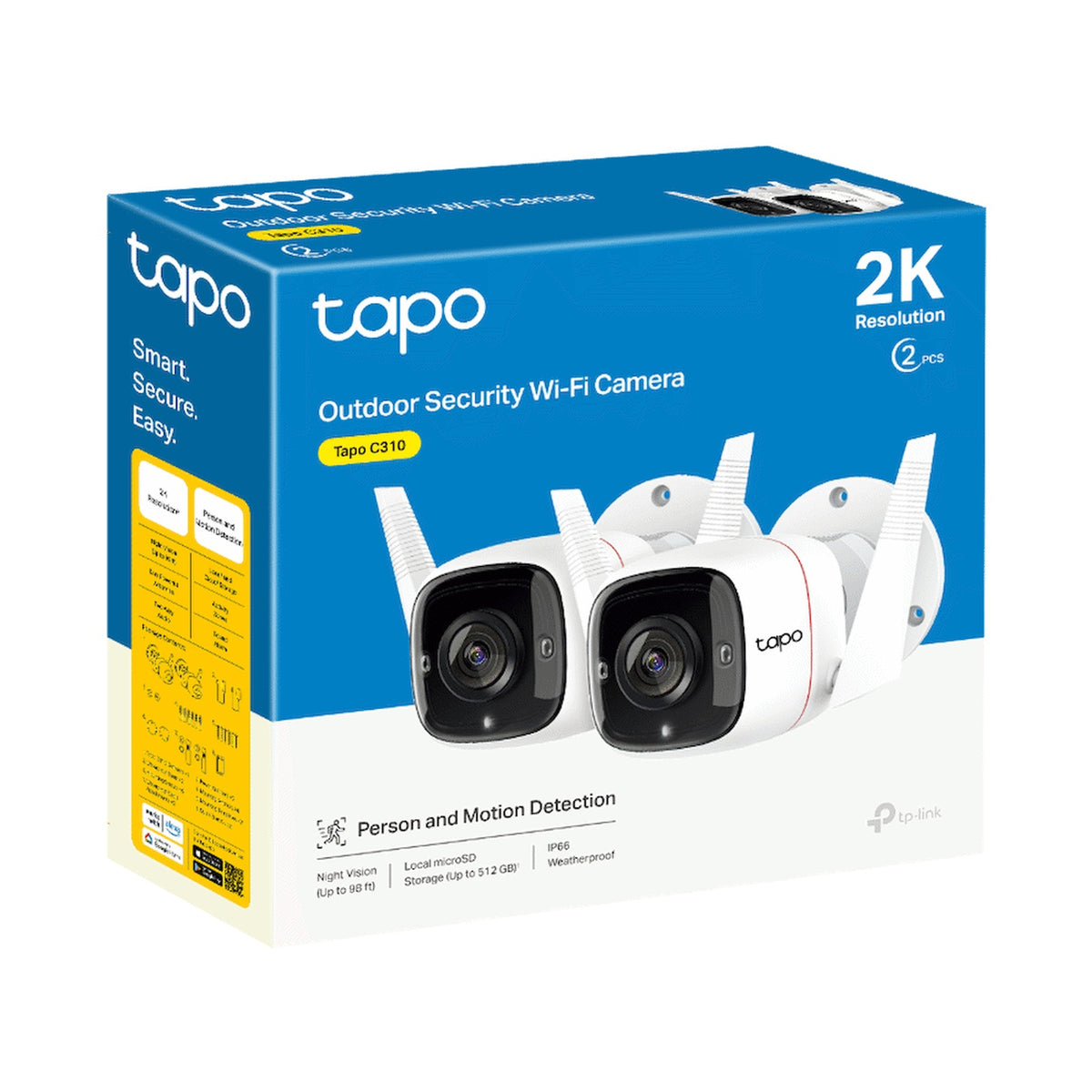 TP-Link Tapo C310P2 Outdoor Security Wi-Fi Camera