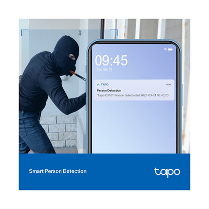 TP-Link Tapo C310P2 Outdoor Security Wi-Fi Camera