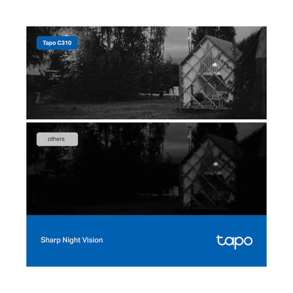 TP-Link Tapo C310P2 Outdoor Security Wi-Fi Camera