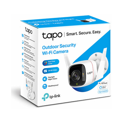 TP-Link Tapo C320WS 2K QHD Outdoor Security Wi-Fi Camera